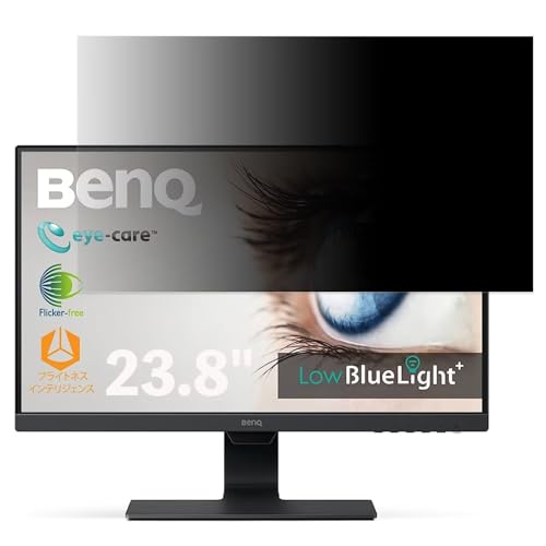 BenQ GW2480L 23.8�C���` 16:9 �Ή� �`�����h�~�t�B���� �v���C�o�V�[�t�B���^�[ �u���[���C�g�J�b�g ���˖h�~ PC �p�\�R�� ���j�^�[ �̂������h�~ ��ʕی� �ی�V�[�g ���E�ȒP ���ʎg�p