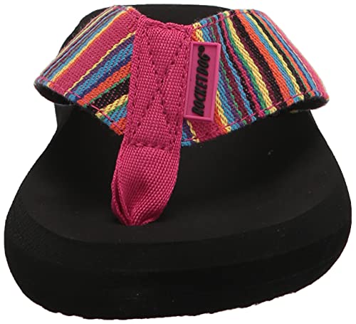 Rocket Dog Women's Spotlight Flip Flop Sandal, Aloe Pink Multi, 9 #TOP1