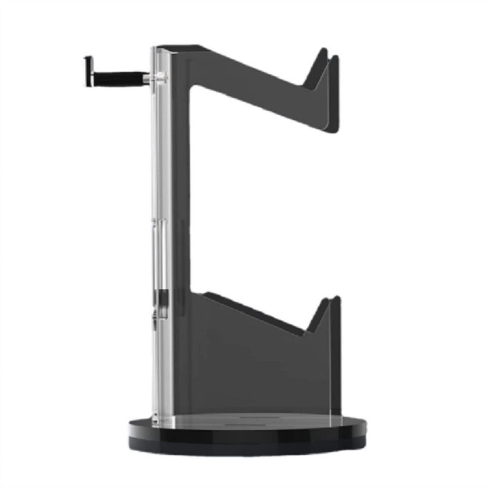 shangguanyun456 Headphone Stand Headphone Stand, Gaming Headset Holder Universal Hanger for PC Display and Wireless Headphones(Black)