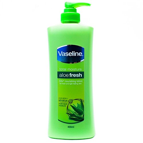 vaseline total moisture 24 hr nourishing lotion 400ml