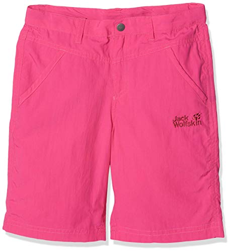 Jack Wolfskin Kids Sun Shorts Kids Shorts - Pink Peony, Size: 164