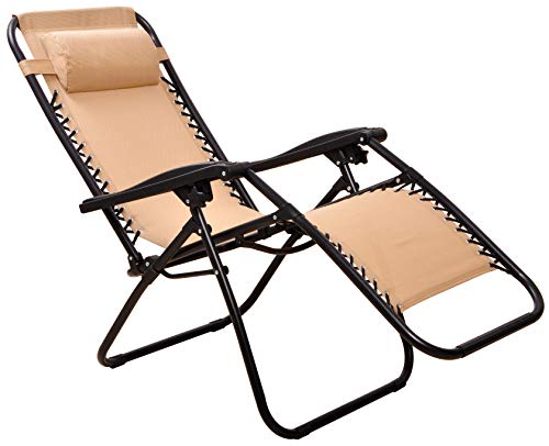 Elevon Adjustable Zero Gravity Lounge Chair Recliners For Patio, Mesh #TOP3