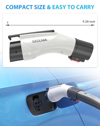 Image of EV Charger Adapter for Tesla to J1772, Up to 60A 250V, IP65, NACS to J1772 Adapter, J1772 EV Charging Adapter Compatible with Tesla Wall Connector /Tesla Destination /Mobile Charger (for J1772 EVs Only)