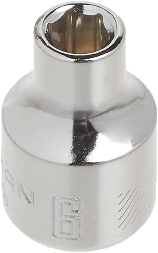 Miniatura 37 de CRAFTSMAN Zócalo poco profundo, métrico, unidad de 1/4 pulgadas, 0.315 in, 6 puntos (CMMT43504)