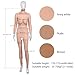 BodhiTCM Silicone Bodysuit With Breast Plate With Legs Can Pee and Inserted For C Cup For Crossdress Transgender Drag Queen (Silicone filled, Nude)
