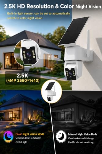 Security Cameras Wireless Outdoor 5G WiFi, Solar Outdoor Camera Wireless - image 5