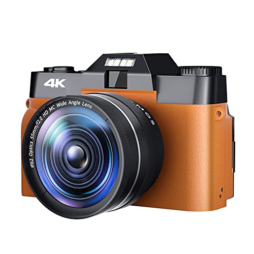 fW^J tbv XN[ 4K Selfile rfIJ Xg[ }N Y Vlog rfI R[_[ ʐ^ 48MP fW^ J Lp gѕ֗(Size:32G TF Card,Color:With Filter 2 