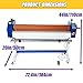 PreAsion Electric/Manual Cold Laminator Machine, 63in Wide Format Roll Laminating Machine for Vinyl Photos, Posters, Large Cold Laminator- Includes One Roll Laminating Film