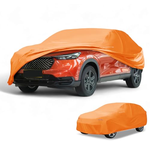 Bâche voiture étanche et anti-UV quatre saisons avec doublure coton doux pour SUV de 181"