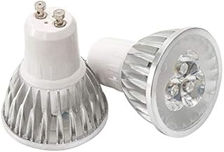 CASPERi Square 4 Way Adjustable LED Ceiling Lights Spotlight Fittings Kitchen GU10 Bulbs (Black Chrome No Bulb)