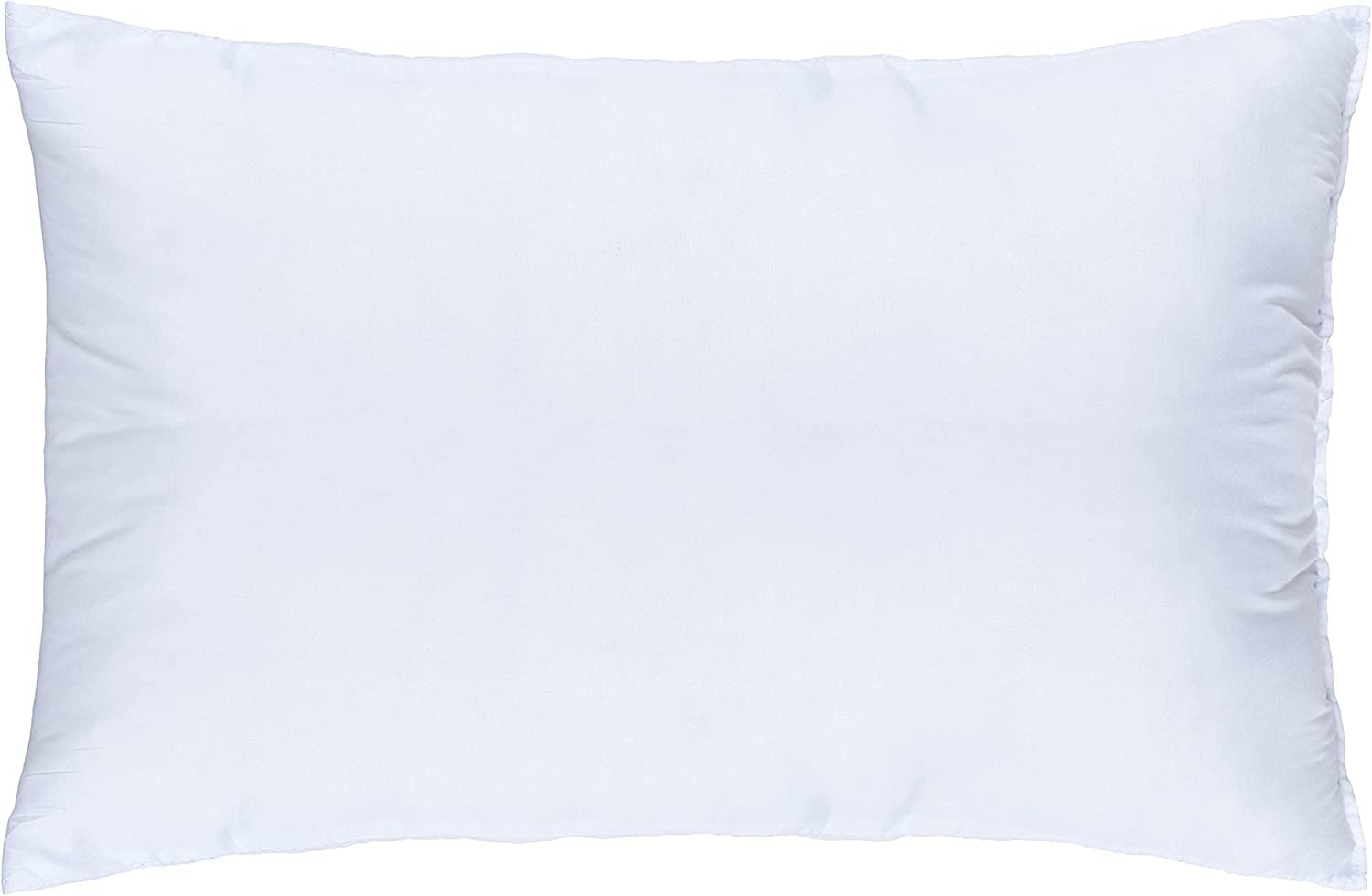 DEEP SLEEP EVERY NIGHT Press Pillow - Size 48 Cm X 70 Cm Outer Cover: 100% Microfiber Filling: 100% Hollow Fiber Soft Feel Color White (Pack of 1)