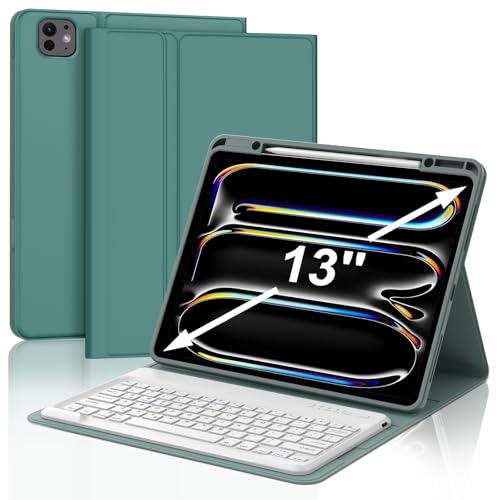 y2025NŁz iPad Pro 13 C`L[{[htP[X (M4 M5) BluetoothL[{[hJo[ ipad pro 13 L[{[h I[gX[v X^h@\ Apple Pencil[dΉ 㑤[ ϏՌ Sʕی 