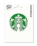 Starbucks Physical Gift Card - $50