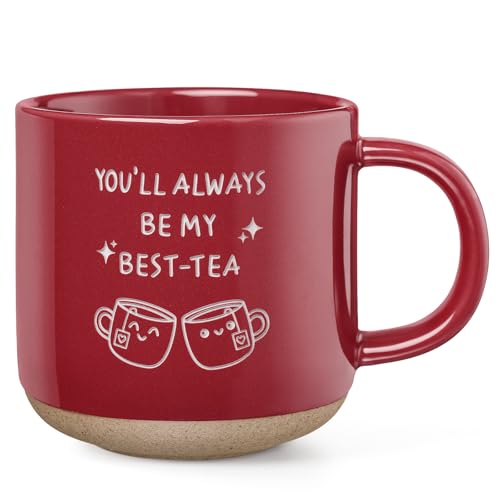 Friendship Mug for Women, BFF Birthday Gift, 12.8oz Ceramic