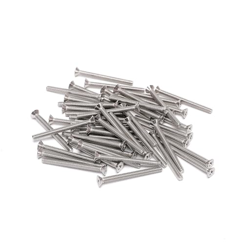 QXSKSLH Tornillos de salida extralargos de 6 a 32 x 2 pulgadas, tornillos largos de toma de corriente eléctrica, tornillos de montaje de dispositivos, tornillos de máquina, extensor de salida