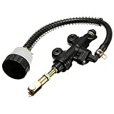 Diámetro: 14 mm Cilindro maestro del freno trasero depósito de fluido for accesorios del coche CBR CB NSR 14mm Freno Accesorios