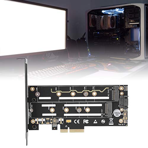 M.2 NGFF Naar SATA III SSD Converter Adapter, NGFF M.2 Key B SATA SSD Solid State Drive Adapter Card, Ondersteunt 2230/2242/2260/2280 M.2 SSD