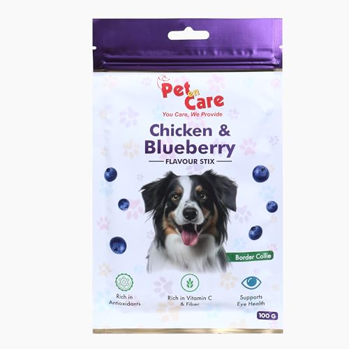 Pet en Care Real Chicken Blue Berry Sticks for Dogs, Natural and Nutritional Treat | High in Proteins | Healthy Snacks for All Breed Dogs (B0D8TLQTT5) Amazon Price History, Amazon Price Tracker