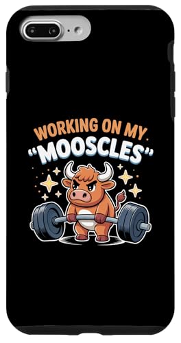 Funny Working On My Mooscles WEuE[A fB[X Y X}zP[X iPhone 7 Plus/8 Plus p