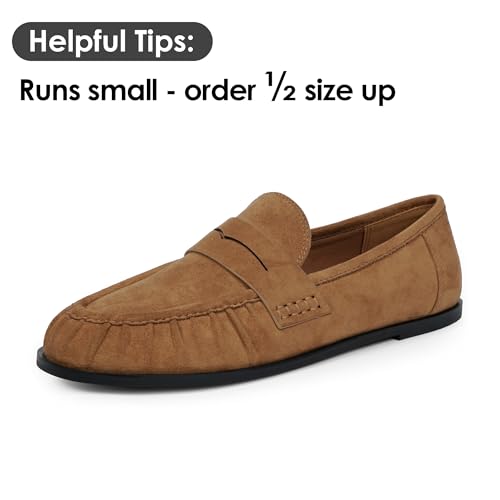 Image of QIY Penny Loafers for Women 2026 Comfortable Flats Shoes