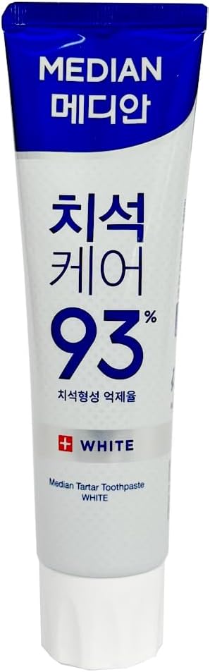 MEDIAN Dental IQ Tartar Care Toothpaste 120g Lemon Flavour Korean Oral Care for Kids