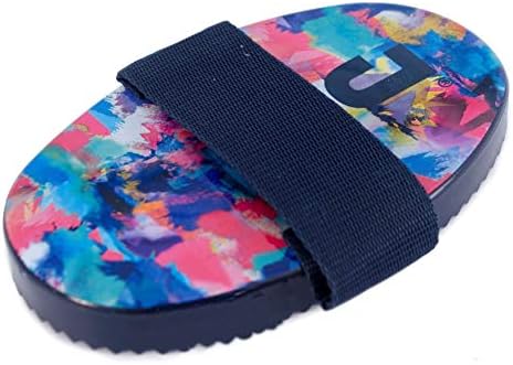 Horse Brush/Grooming Set Curry Comb Splash Curry Comb Splash Multi Color 16.5 x 10.5 cm 586714