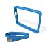 WD Grip Pack for My Passport Ultra 1TB with USB 3.0 Cable, Sky (WDBZBY0000NBL-NASN)
