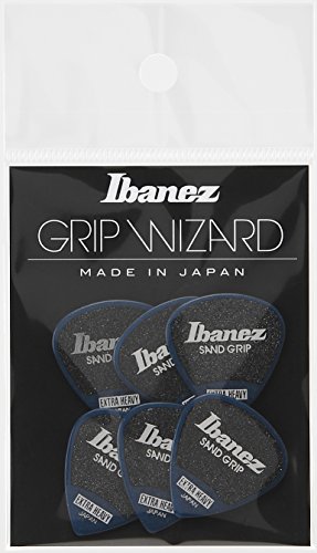 Ibanez ppa16hsgye asistente serie, arena Grip Púas 6 unidades, 1,0 mm), color amarillo