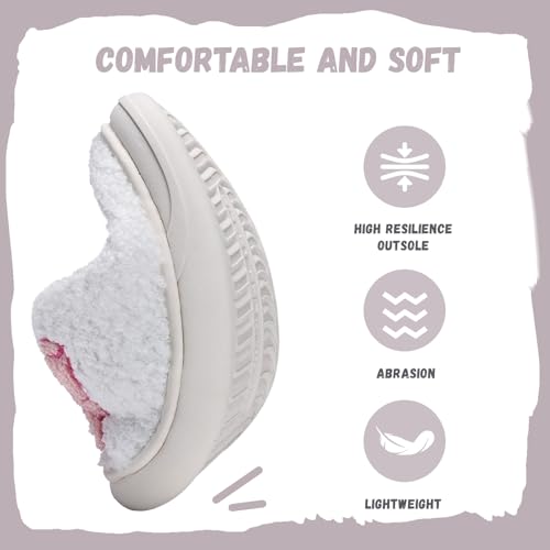Image of IceUnicorn Kids Slippers Boys Girls Warm Winter House Slippers Big Little Kids Non-Slip Soft Plush Memory Foam Home Shoes for Indoor Outdoor
