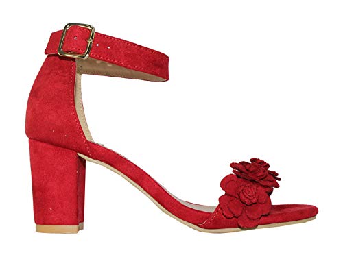 El mejor review de Sandalias tacón rojas los mejores 5. 15 Imagen adicional