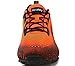 Kricely Men's Trail Running Shoes Fashion Hiking Sneakers Tennis Cross Training Shoe Outdoor Snearker Casual Workout Footwear（Orange 12）