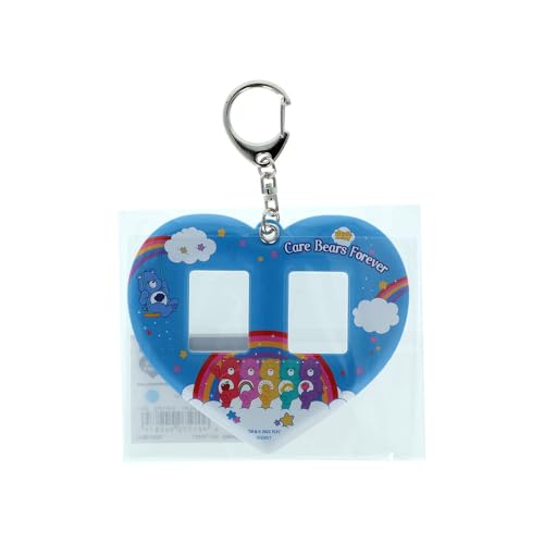 [サンスター文具] ケアベア グッズ フォトケース ステッカーケース ブルー S2176467