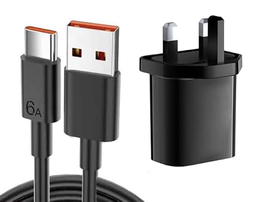 Charger Compatible with Replacement Handheld Deep Tissue Massager Type C Y8 Pro Max Charger - Compatible with RAEMAO, AERLANG, TOLOCO, Cholas, DACORM, DDVWU Massage Guns