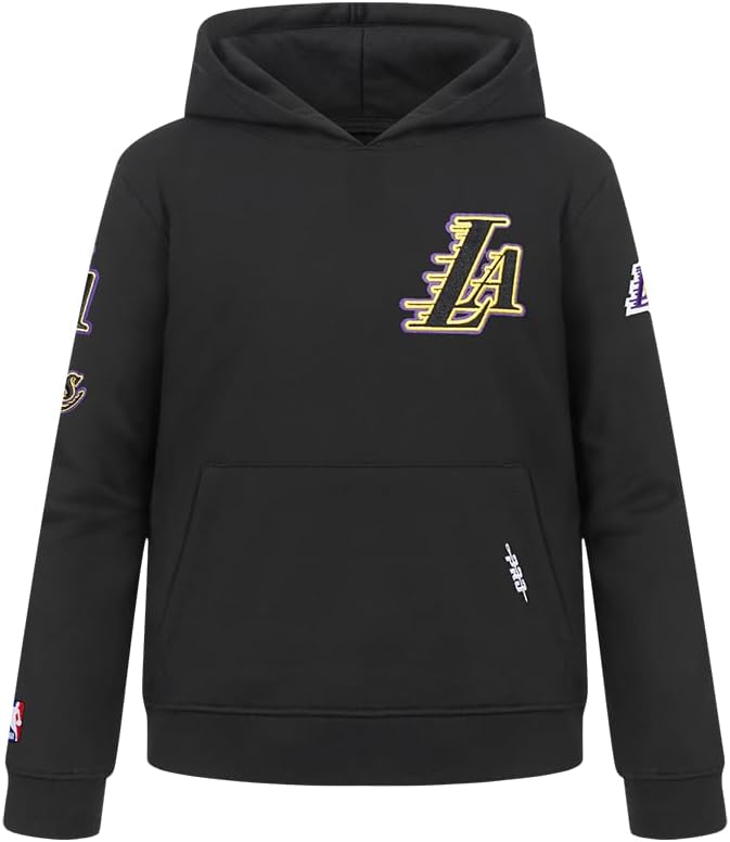 Pro Standard Big Boys NBA Classic Chenille Fleece Pull Over Hoodie