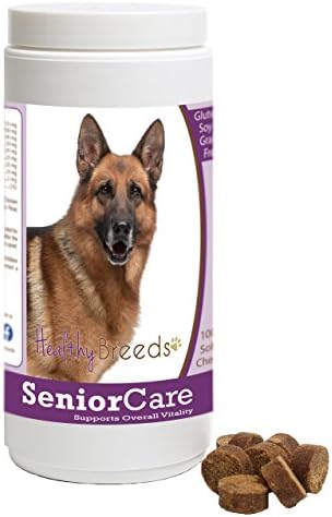 Healthy Breeds German Shepherd Senior Dog Care Soft Chews 100 Count