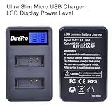 DuraPro 1800 mAh 2 szt. LP-E12 LP E12 LPE12 akumulator + LCD Dual USB ładowarka do LP-E12, LC-E12 akumulatora i EOS M, EOS M2, EOS M10, EOS M50, EOS Rebel SL1, EOS 100D aparatów cyfrowych