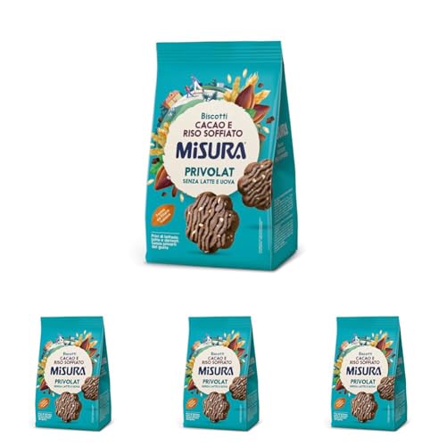 Misura Biscotti al Cacao e Riso Soffiato Privolat | Senza