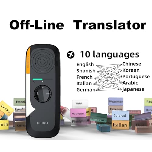 Language Translator Device,Two-Way Real-Time AI Voice Instant Translator,Mini Tech Gadgets,Support 75 Languages and 136 Accent Offline Translation,Learning Travel and Business Communications 7 Language Translator Device,Two-Way Real-Time AI Voice Instant Translator,Mini Tech Gadgets,Support 75 Languages and 136 Accent Offline Translation,Learning Travel and Business Communications - Image 5