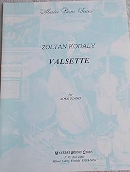 Sheet music Kodály - Valsette, Masters ed. Book