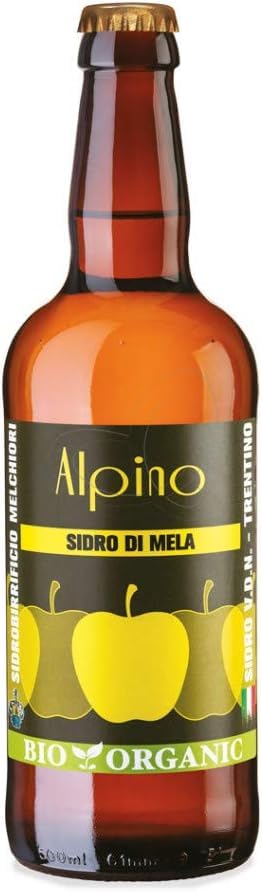 Melchiori Sidro di mele alpino 500 ml BIO
