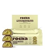 Rocka Nutrition WAFFLE PROTEIN BAR I 24% Protein I 161 kcal pro Riegel I 6 Fitnessriegel | veganer...