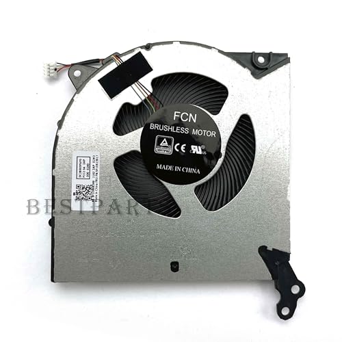 Image of New CPU+GPU Cooling Fan Replacement for Lenovo Legion 5-15'' Gen 5 (Type 82B5) Legion 5-15ARH05, P /N: DFS5M325063B1C DFS5K323161A1C, 5F10S13917 5F10S13914, Type: 82AU 81Y6 (GTX 1650 /Ti Series)