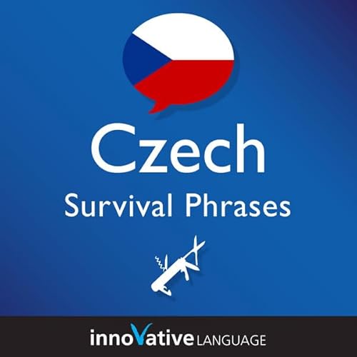 Couverture de Learn Czech - Survival Phrases Czech, Volume 1