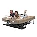 Insta-Bed Ez Queen Raised Air Mattress with NeverFlat - Tan