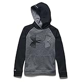 Under Armour Boys' UA Storm Armour Fleece Jumbo Logo Hoodie Youth Medium Steel