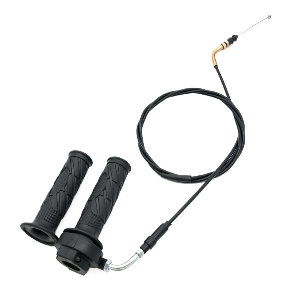 Wkkzktauu Onecolor Throttle Twist Grip Set 7/8 Inch With Throttle Compatible With Gy6 50Cc 80Cc 125Cc 150Cc Qmb139 157Qmj Jonway Roketa Scooter