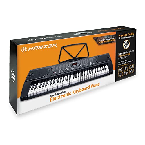 Hamzer 209-BLACK WITHI H-STAND 61 Key Keyboard Piano thumb #7