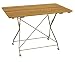 Produktbild DEGAMO Biergarten Klapptisch Bad TÖLZ 70x110cm, Stahl verzinkt + pulverbeschichtet, Holz Robinie