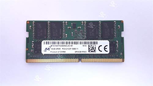Micron 16GB PC4-2133P DDR4 2133MHz 260s So-Dimm m[gp\R MTA16ATF2G64HZ