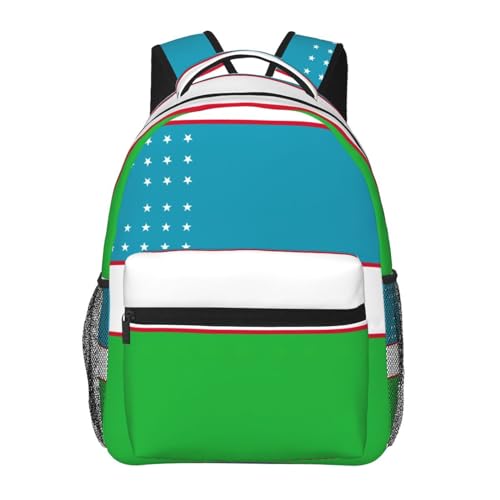 Sac à dos Ouzbékistan OdDdot en toile pour vos trajets quotidiens et sorties en ville